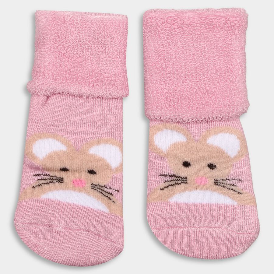 Infants' Socks (Pack of 2), Light Pink, large image number null
