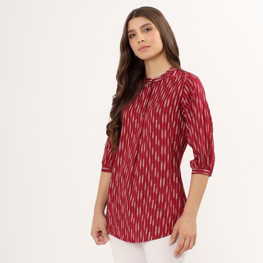 Ladies' Kurti , Maroon, large image number null