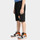 Boys' Grey Relaxed Fit Jamaican Shorts, Dark Grey, small