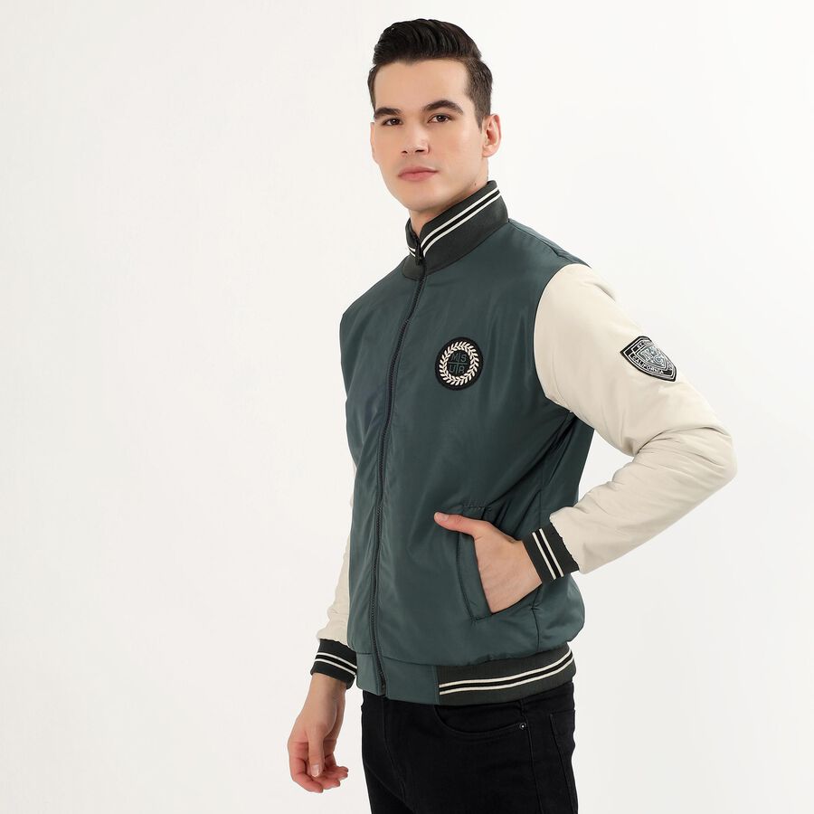 Men's Jacket, Dark Green, large image number null