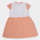 Girls' Frock , पीच, small image number null
