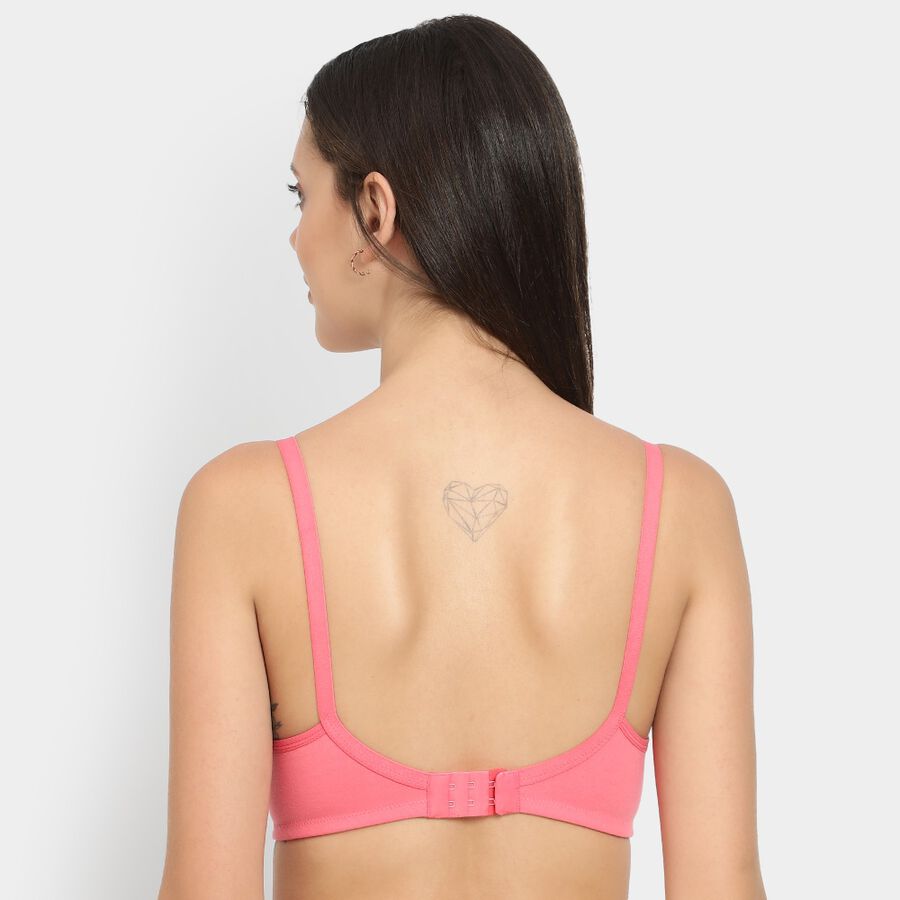 Ladies' Non-Padded Bra, Coral, large image number null