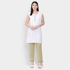 Ladies' 100% Cotton Palazzos, हल्का हरा, small image number null