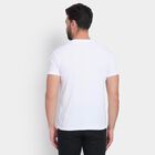 Men's Henley Half Sleeves T-Shirt , White, small image number null