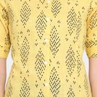 Printed Kurta, Mustard, small image number null