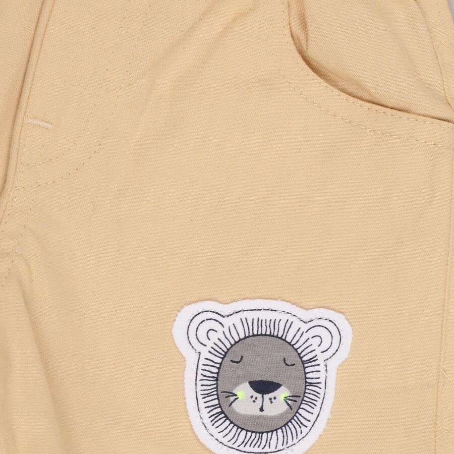 Infants' 100% Cotton Baba Suit, गहरा पीला, large