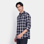 Men's 100% Cotton Casual Shirt, भूरा, small image number null