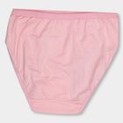 Girls' 100% Cotton Panty, Pink, small image number null