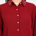 Ladies' Shirt, Maroon, small image number null