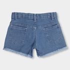 Girls' Shorts, मध्यम नीला, small image number null