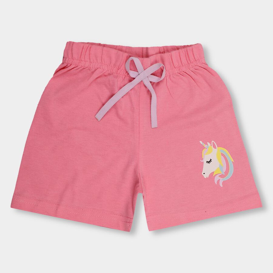 Girls' Shorts, Light Pink, large