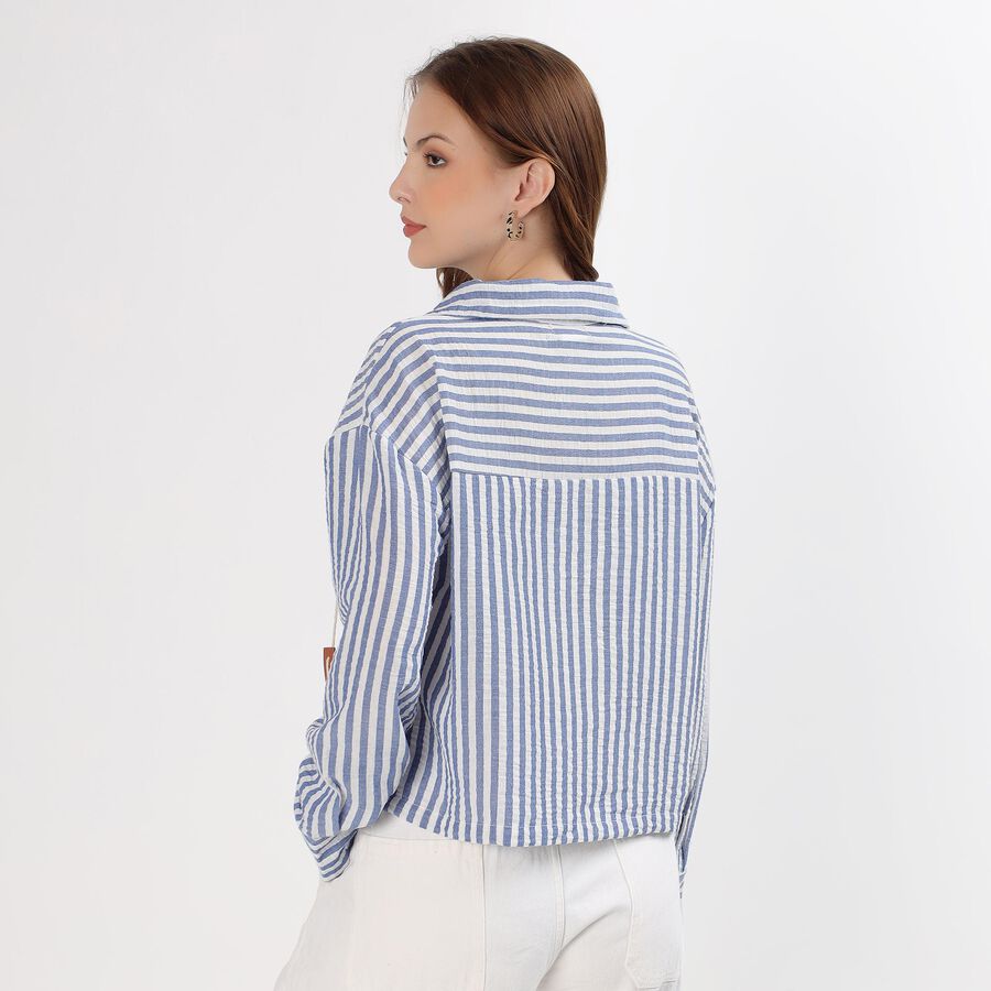 Ladies' Shirt, Mid Blue, large image number null