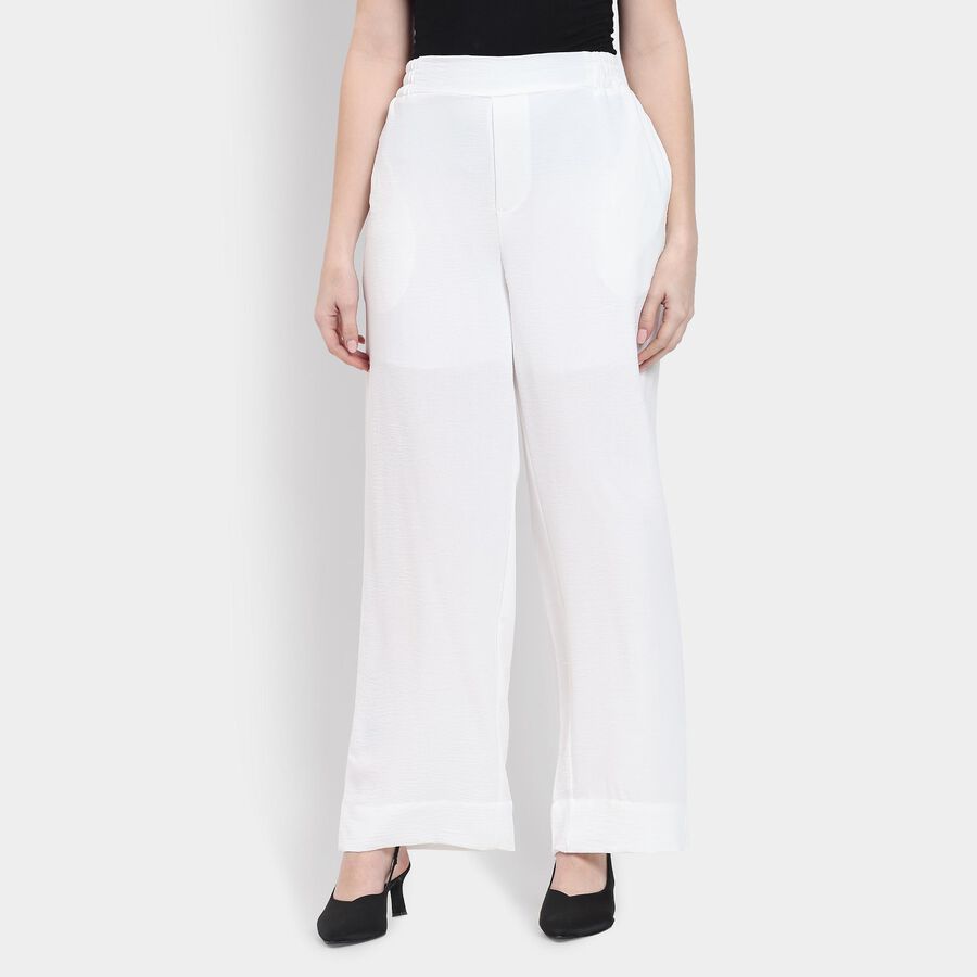 Ladies' Trousers, White, large image number null