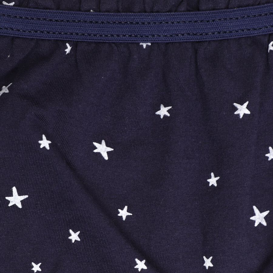 Girls' Cotton Bloomer, Navy Blue, large
