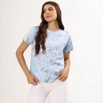 Ladies' 100% Cotton Round Neck T-Shirt 