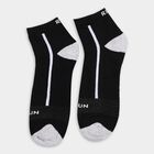 Men's Socks (Pack of 2), काला, small