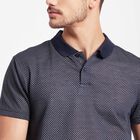 Solid Polo Shirt, Navy Blue, small image number null