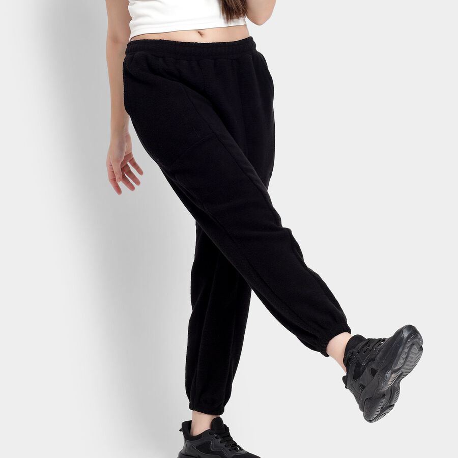 Ladies' Track Pants, Black, large image number null