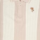Boys' Beige Crew Neck Casual T-Shirt, Beige, small