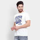 Round Neck T-Shirt, White, small image number null