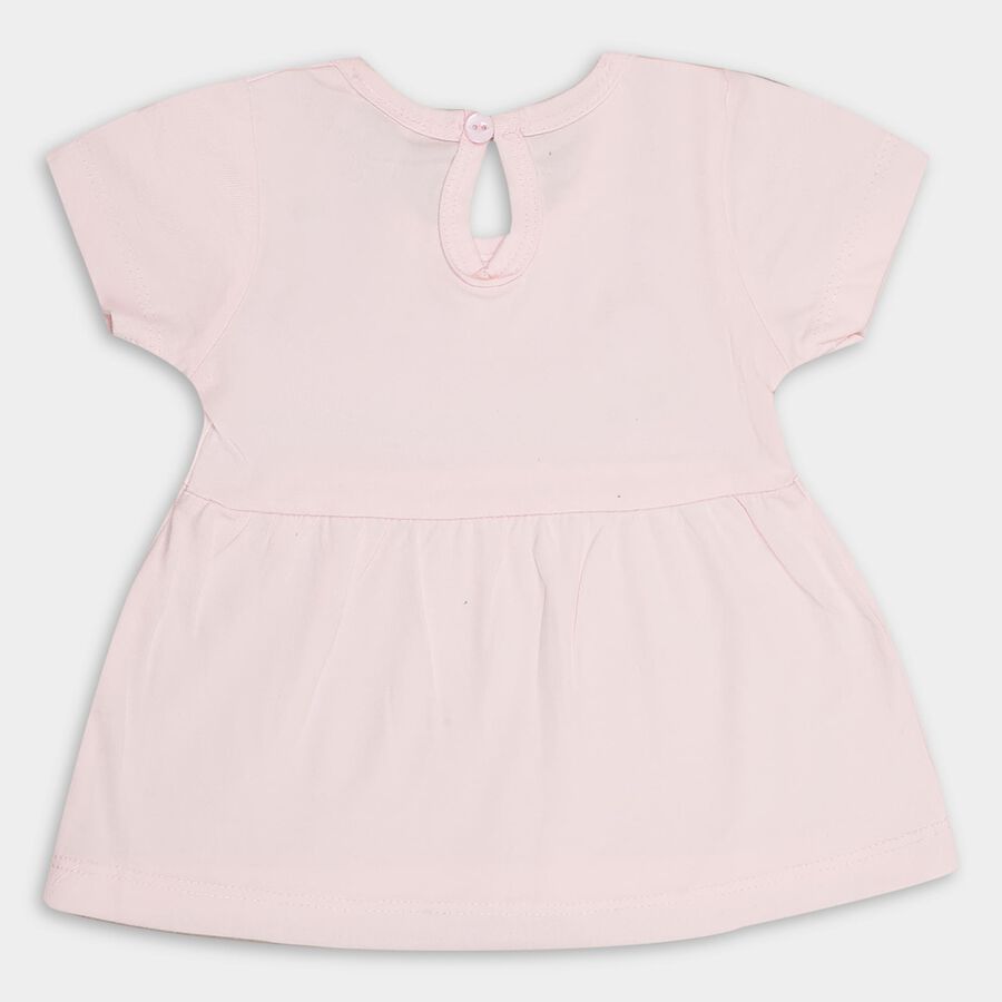 Infant Girls' Short Set, Light Pink, large