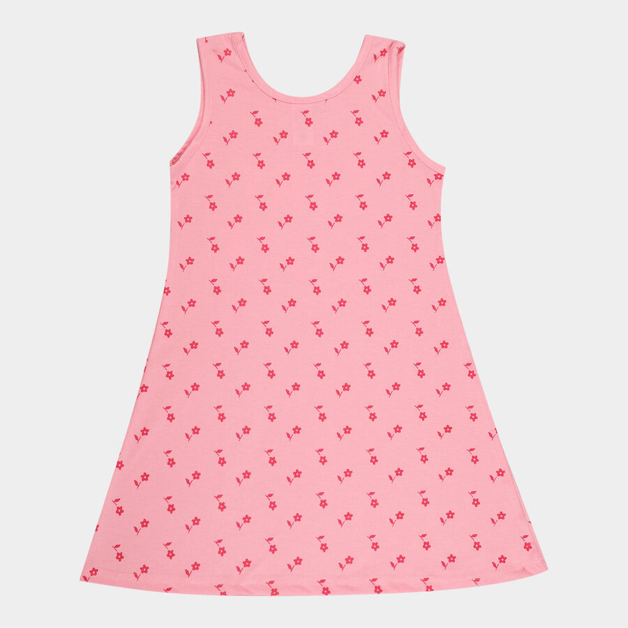 Girls Frock, Light Pink, large image number null