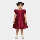 Girls' Frock, वाइन, small image number null