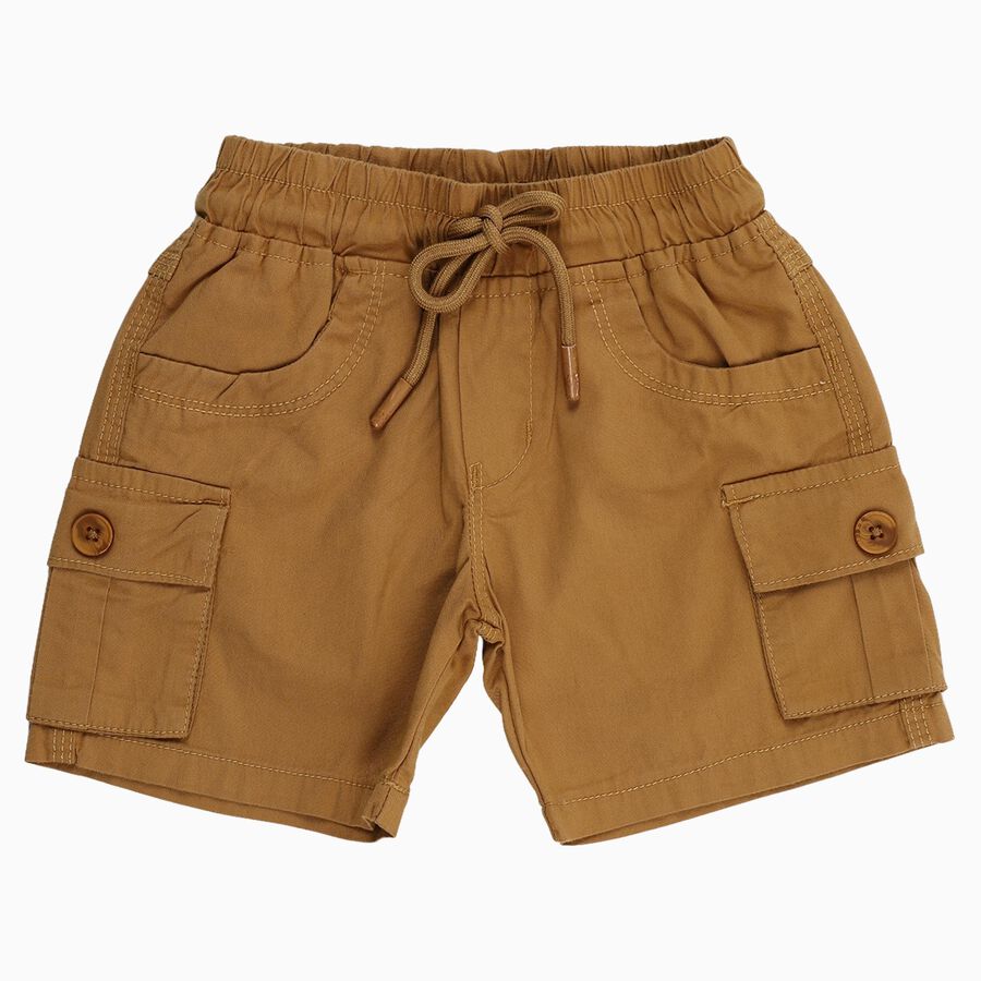 Boys' Bermuda, खाकी, large image number null