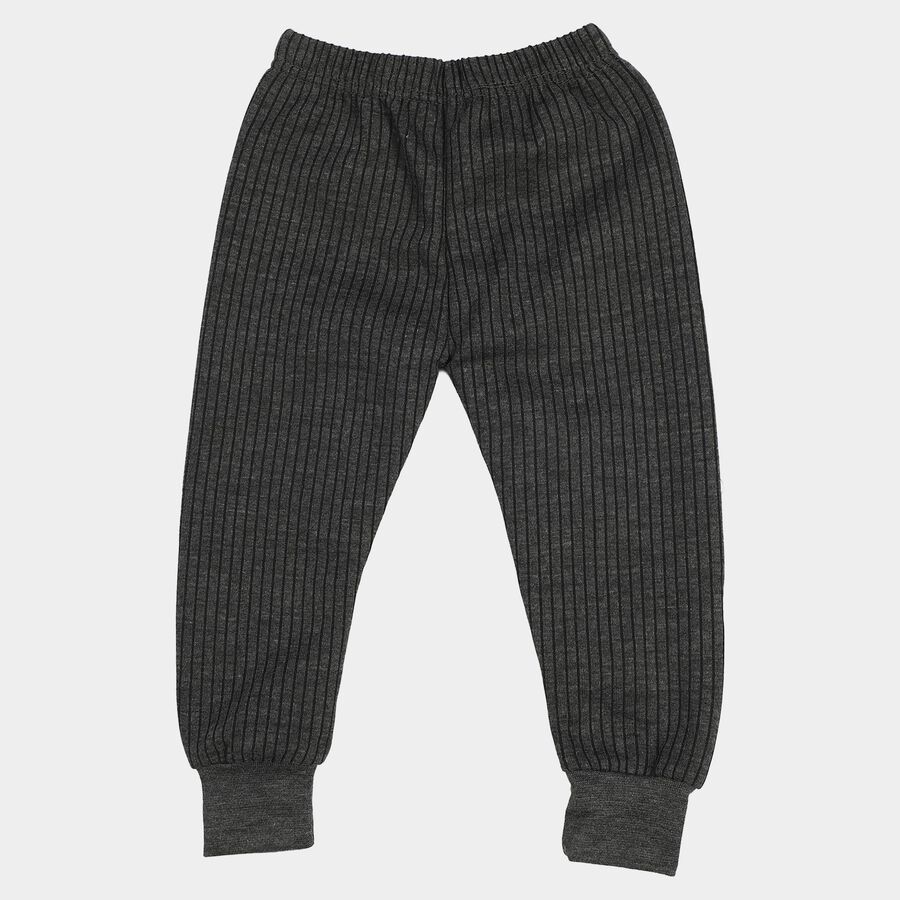Boys' Charcoal Long Johns Thermal, चारकोल, large