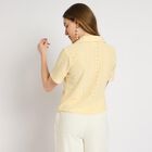 Ladies' Shirt , Yellow, small