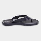 Mens Floater Flip Flops, Navy Blue, small image number null