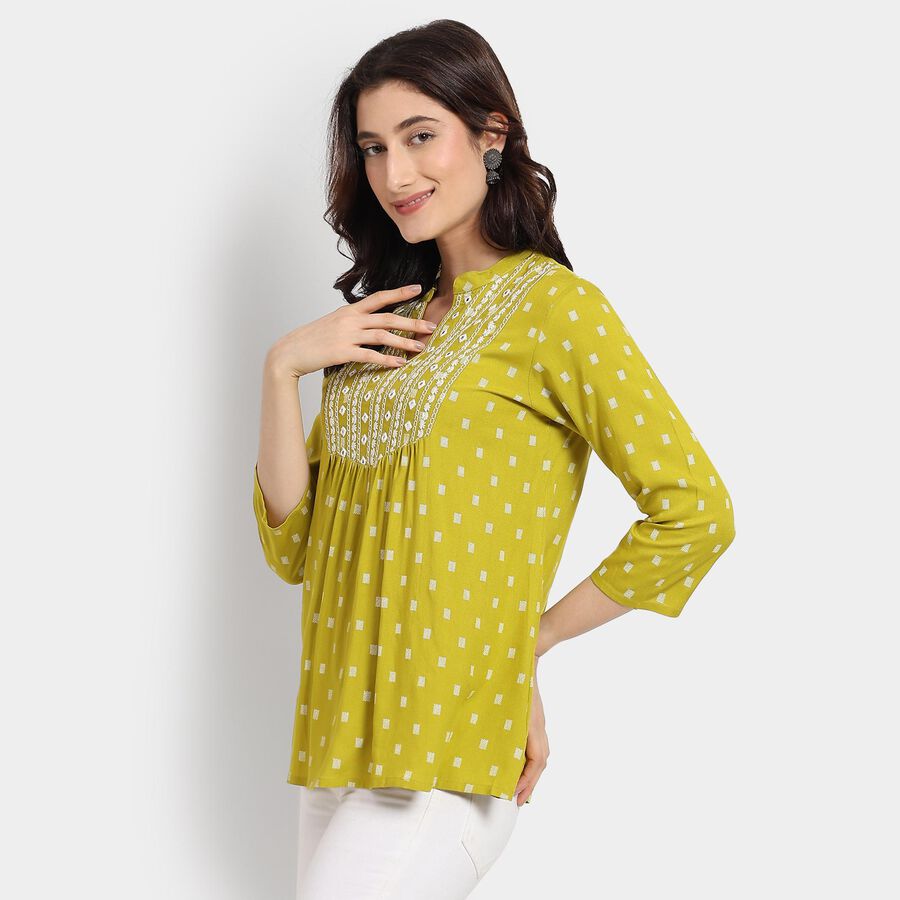 Ladies' Kurta , Olive, large image number null