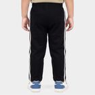 Boys' Navy Blue Straight Fit Slogan Printed Pyjama, Navy Blue, small
