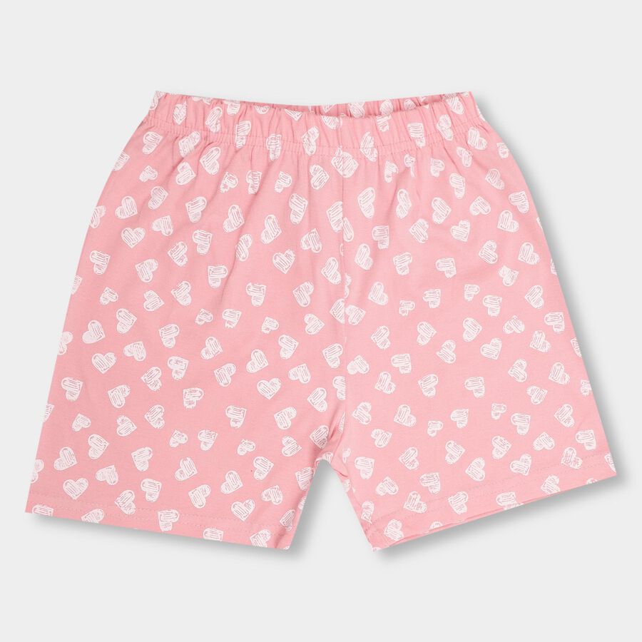 Girls' Shorts, Pink, large