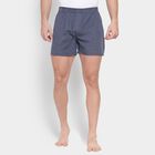 Men's Boxers, नेवी ब्लू, small