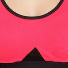 Solid Non-Padded Push Up Bra, Fuchsia, small image number null