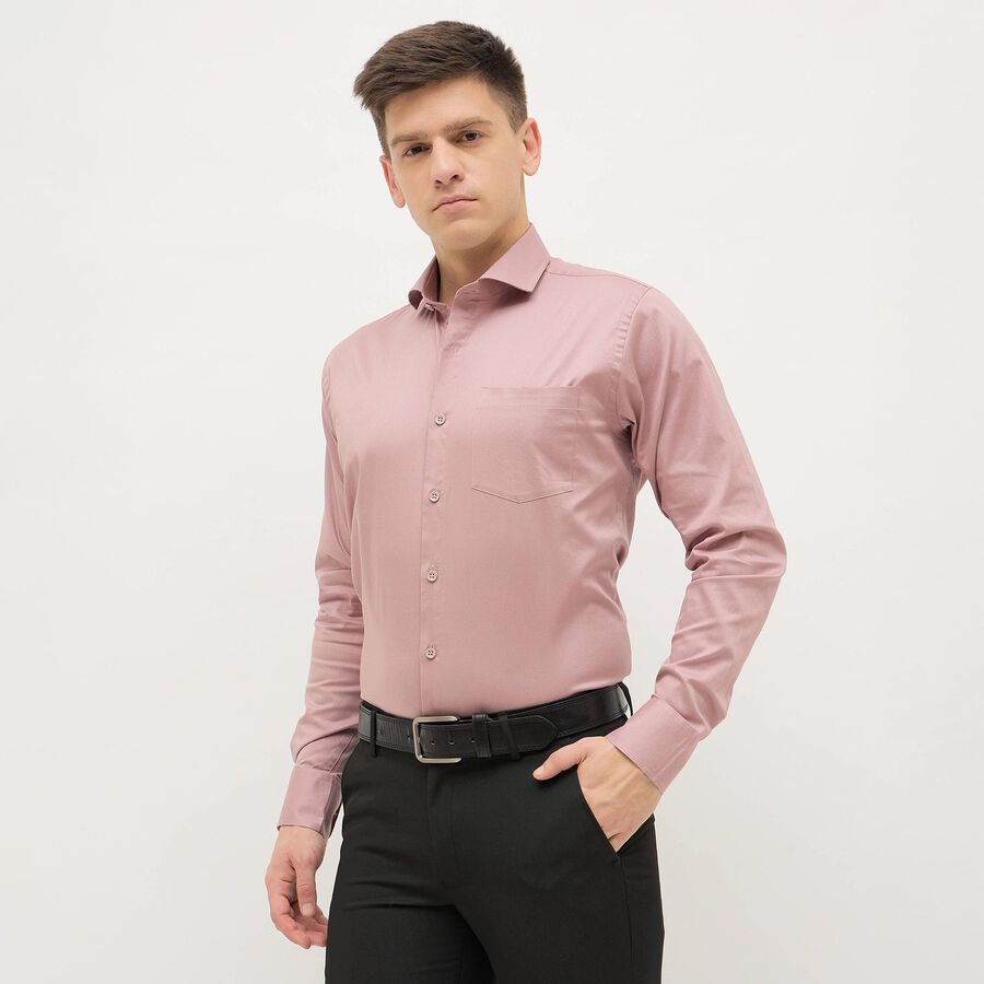 Men's Formal Shirt, Light Pink, large image number null