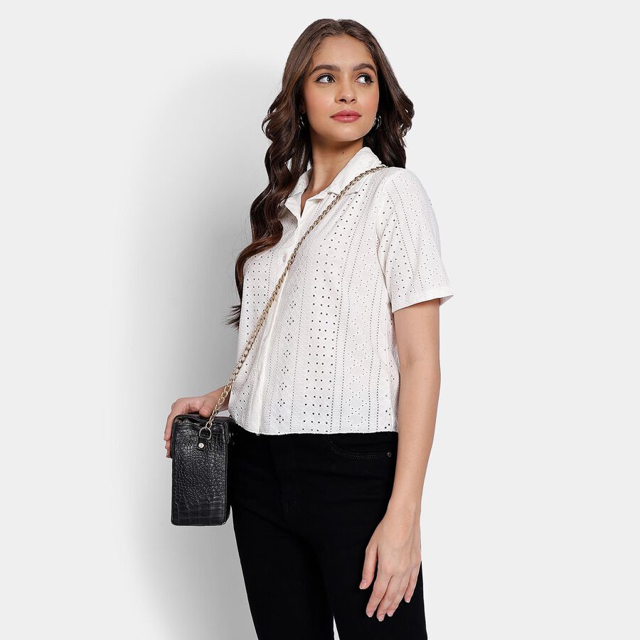 Ladies' Shirt, Off White, large image number null
