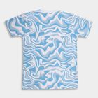 Boys' 100% Cotton Half Sleeves T-Shirt , हल्का नीला, small image number null