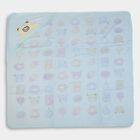 Infants' 100% Cotton Towel, Mid Blue, small image number null