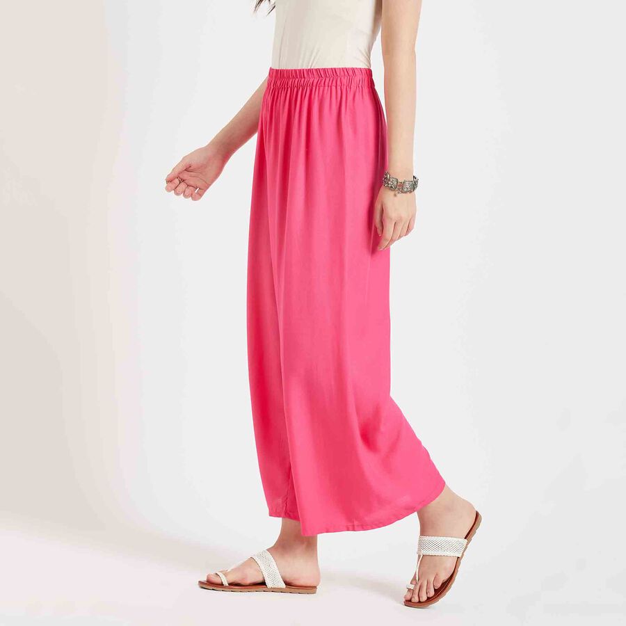 Solid Palazzo, Fuchsia, large image number null