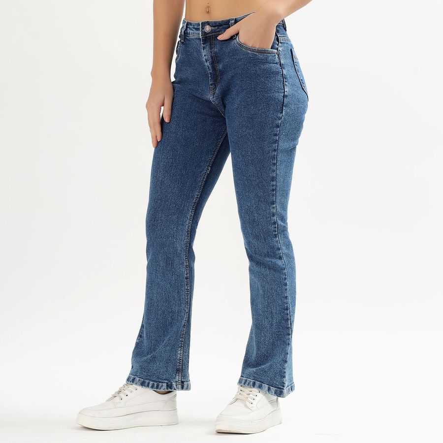 Ladies' Jeans, Mid Blue, large image number null