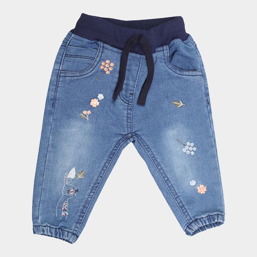 Infants Regular Jeans, Dark Blue, large image number null