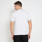 Men's 100% Cotton Collared Half Sleeves T-Shirt, White, small image number null