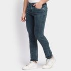 Men's Slim Fit Jeans, Dark Green, small image number null