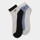 Men's Socks (Pack of 2), मिश्रित हल्का ग्रे, small