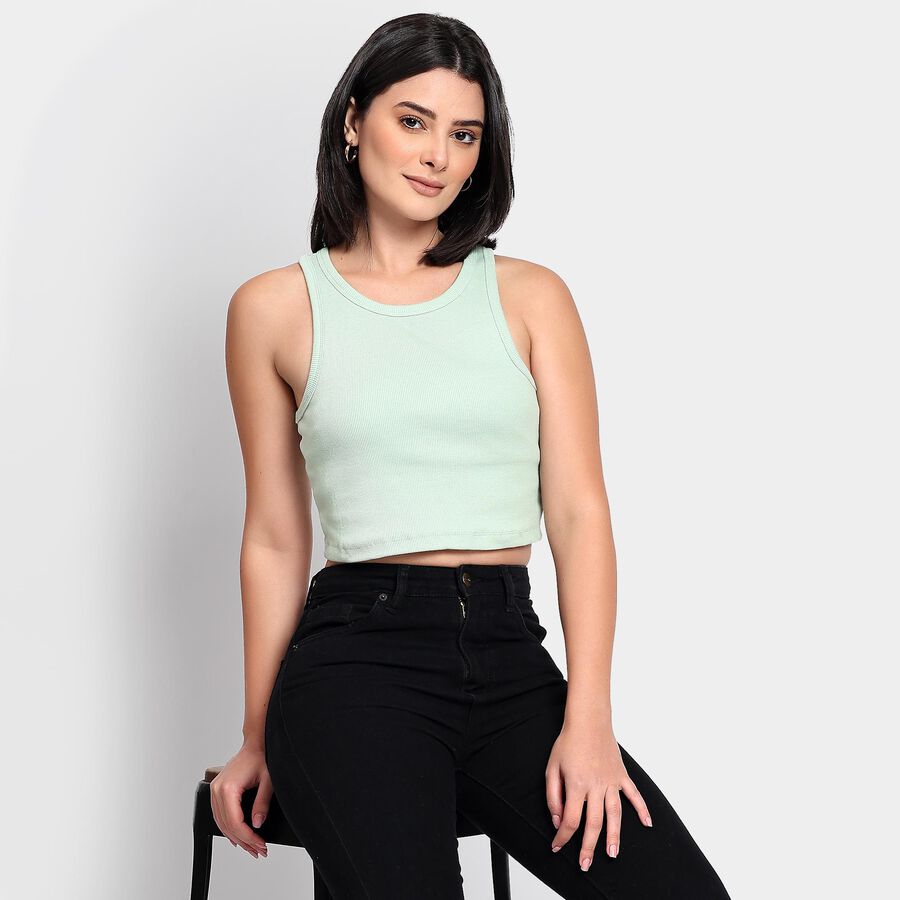 Ladies' Tank Top, Light Green, large image number null