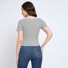 Ladies'  Crop  Top, Black, small image number null
