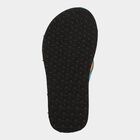 Kids' Embossed Slippers, Teal Blue, small