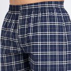 Men's 100% Cotton Boxers, Navy Blue, small image number null